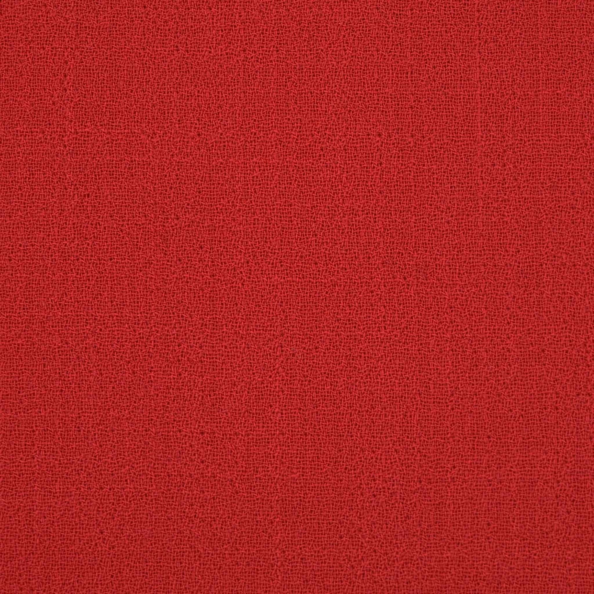 Red Doublewave Crepe Fabric 98880