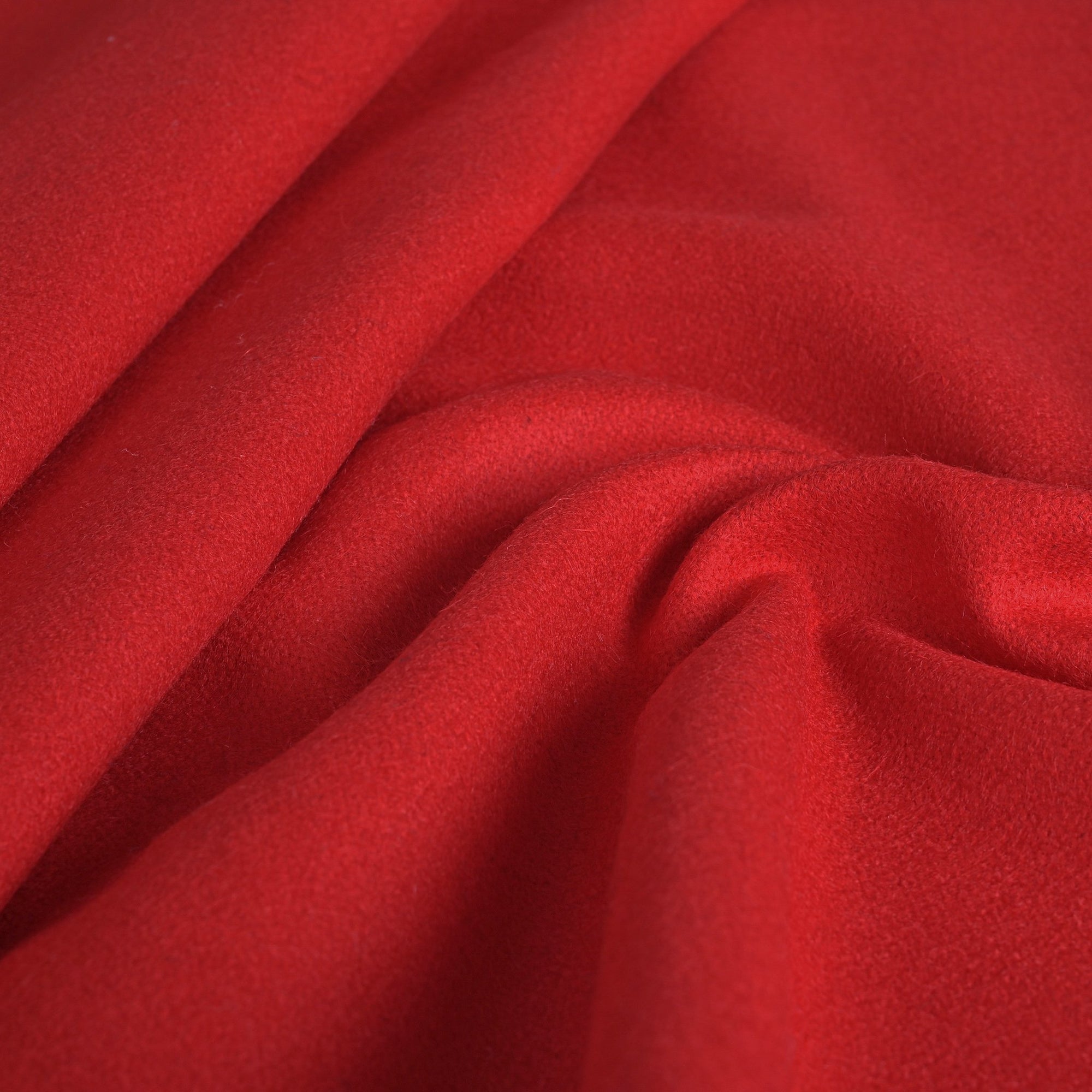 Red Melton Fabric 4583