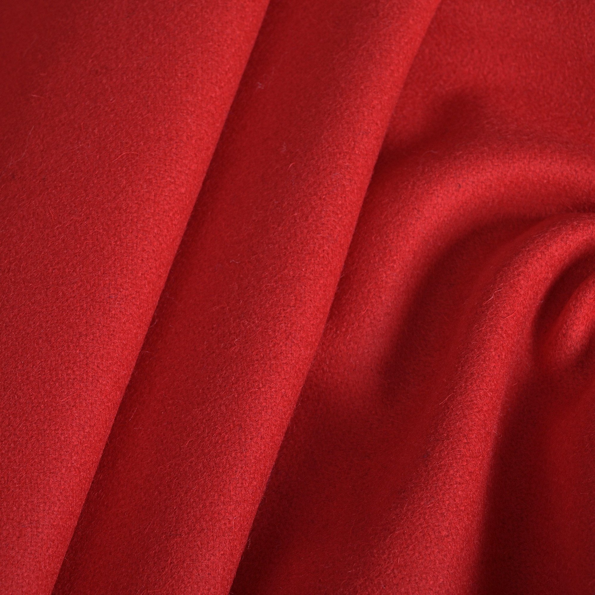 Red Melton Fabric 4583