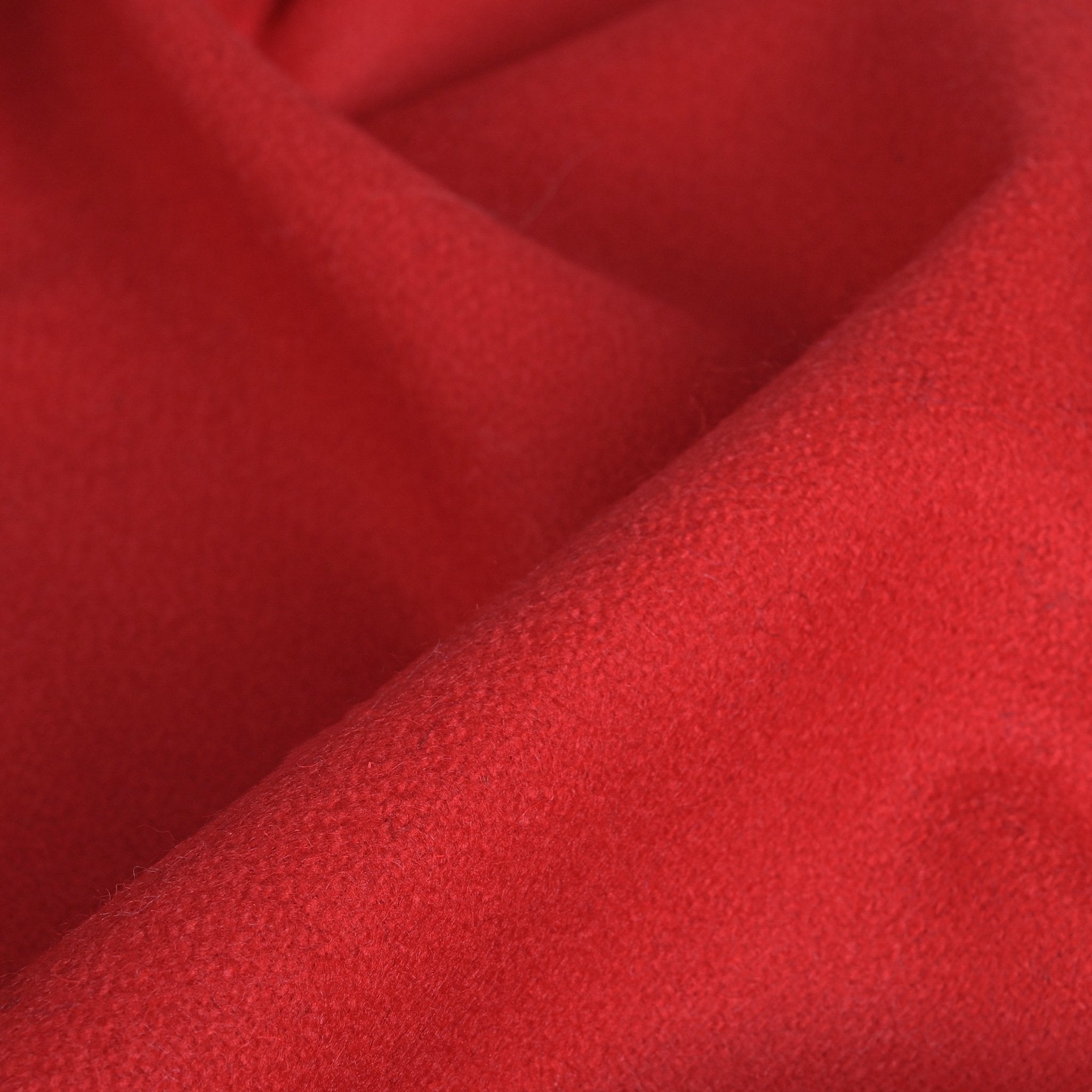Red Melton Fabric 4583