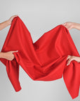 Red Melton Fabric 4583
