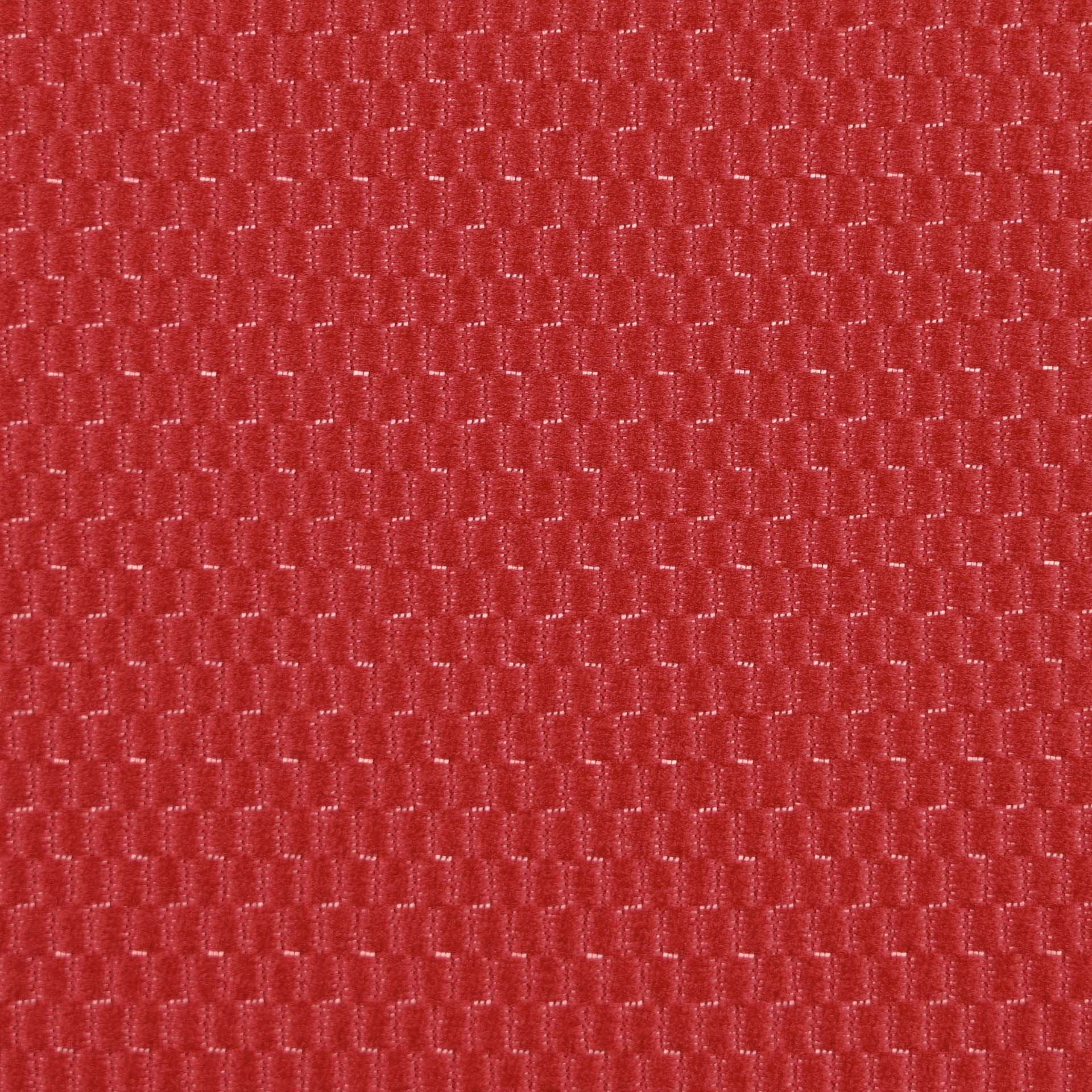 Red Micro Jacquard Fabric 96868