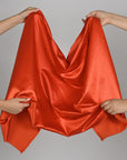 Red Satin Fabric 97122