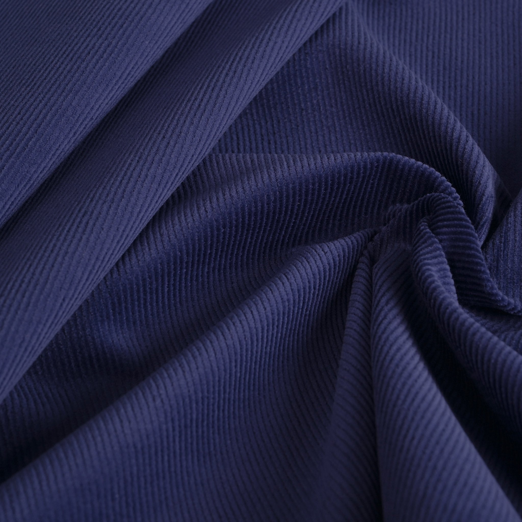Royal Blue Corduroy Fabric 3880