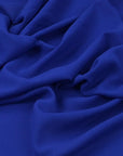 Royal Blue Crepe Fabric 97202