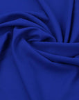 Royal Blue Crepe Fabric 97202