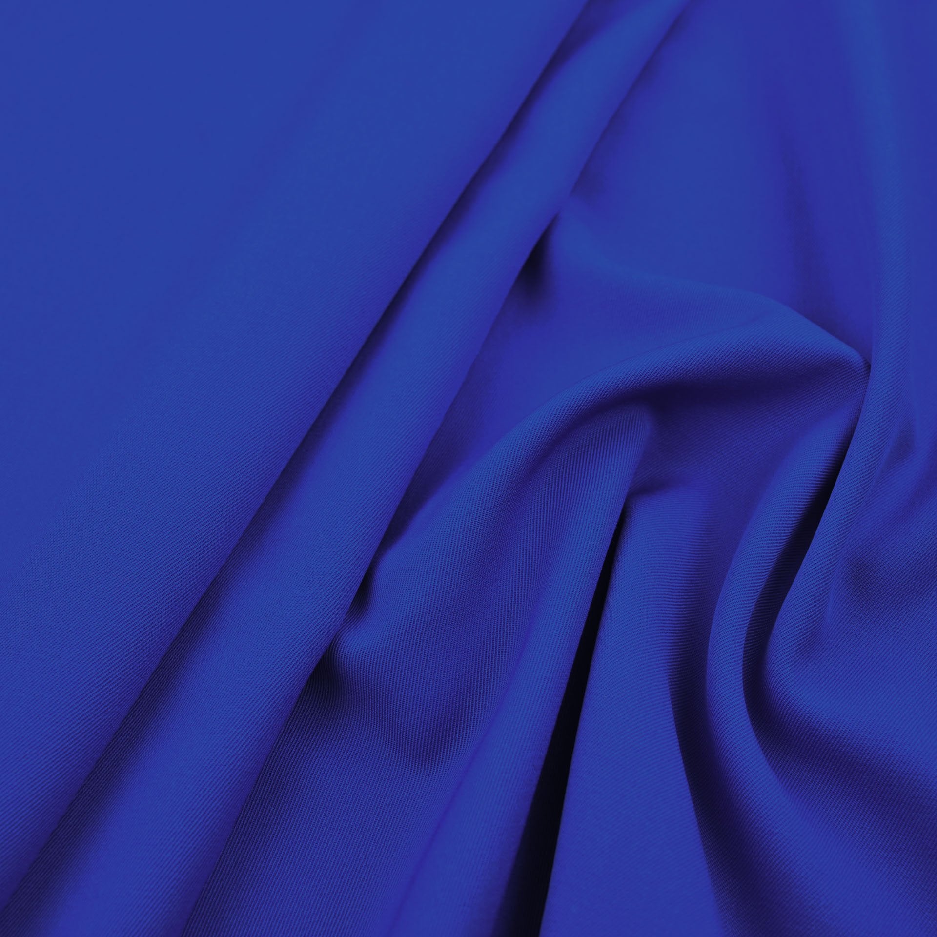 Royal Blue Twill Fabric 4607