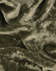 Sage Green Hammered Velvet Fabric 2343