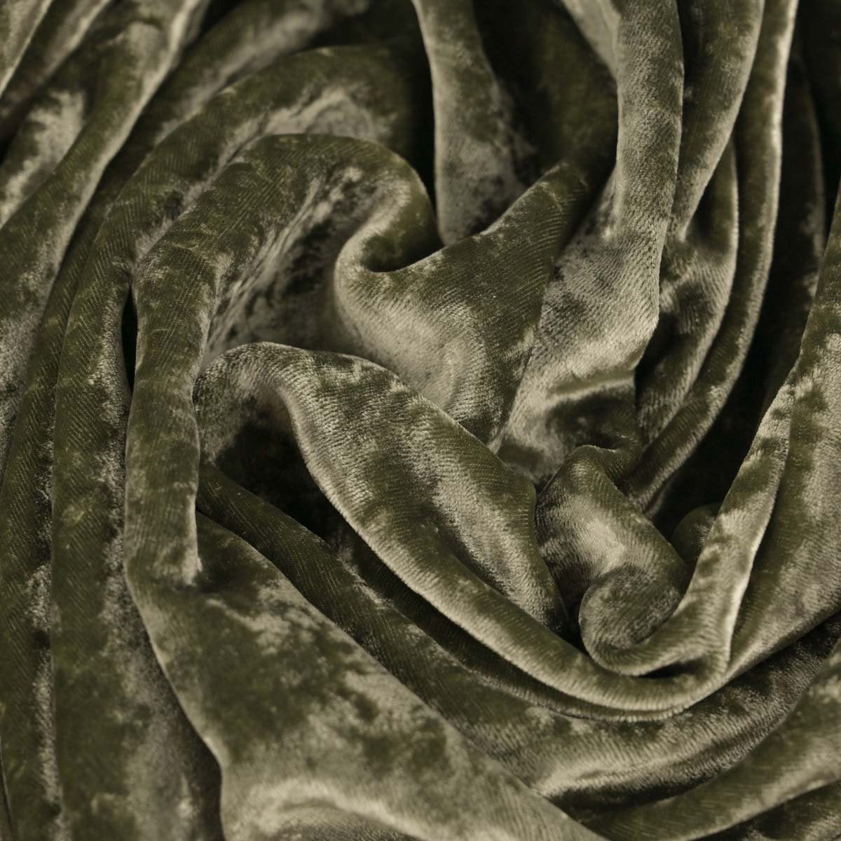 Sage Green Hammered Velvet Fabric 2343