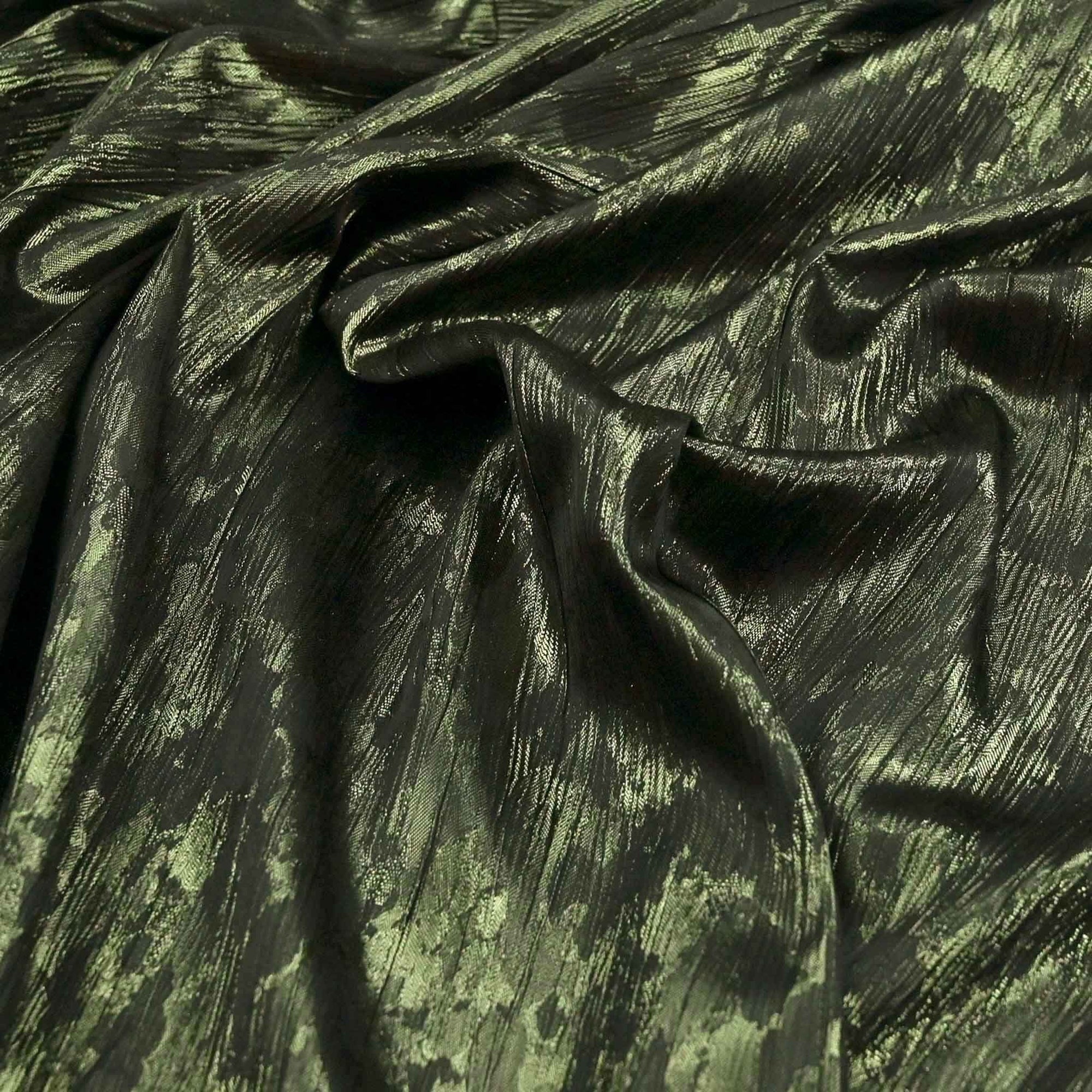 Shiny Green Fancy Fabric 4168