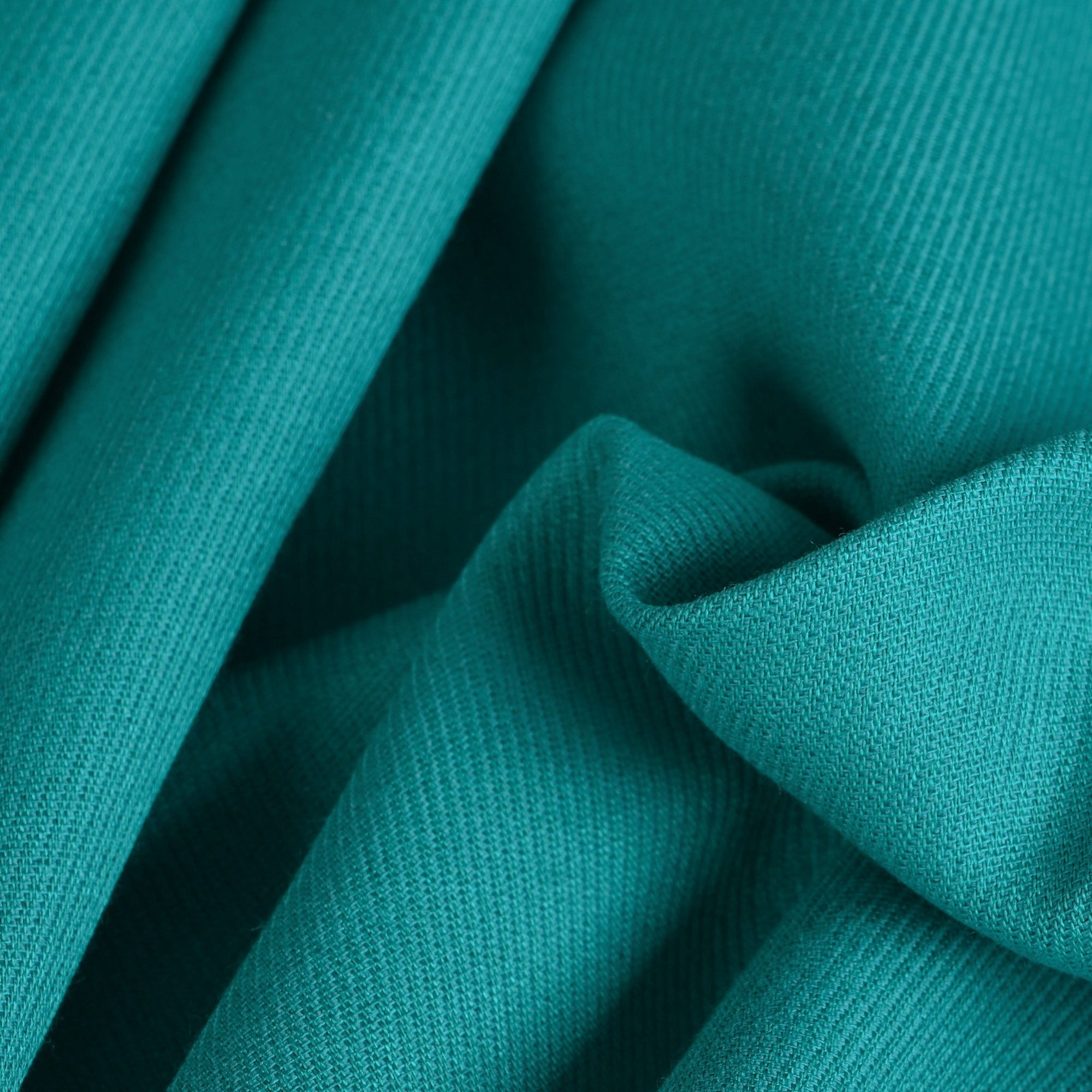 Turquoise Suiting Twill Fabric 4690