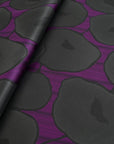 Violet Charcoal Geometric Jacquard 5591