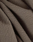 Walnut Brown Seersucker Fabric 98055