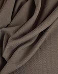 Walnut Brown Seersucker Fabric 98055