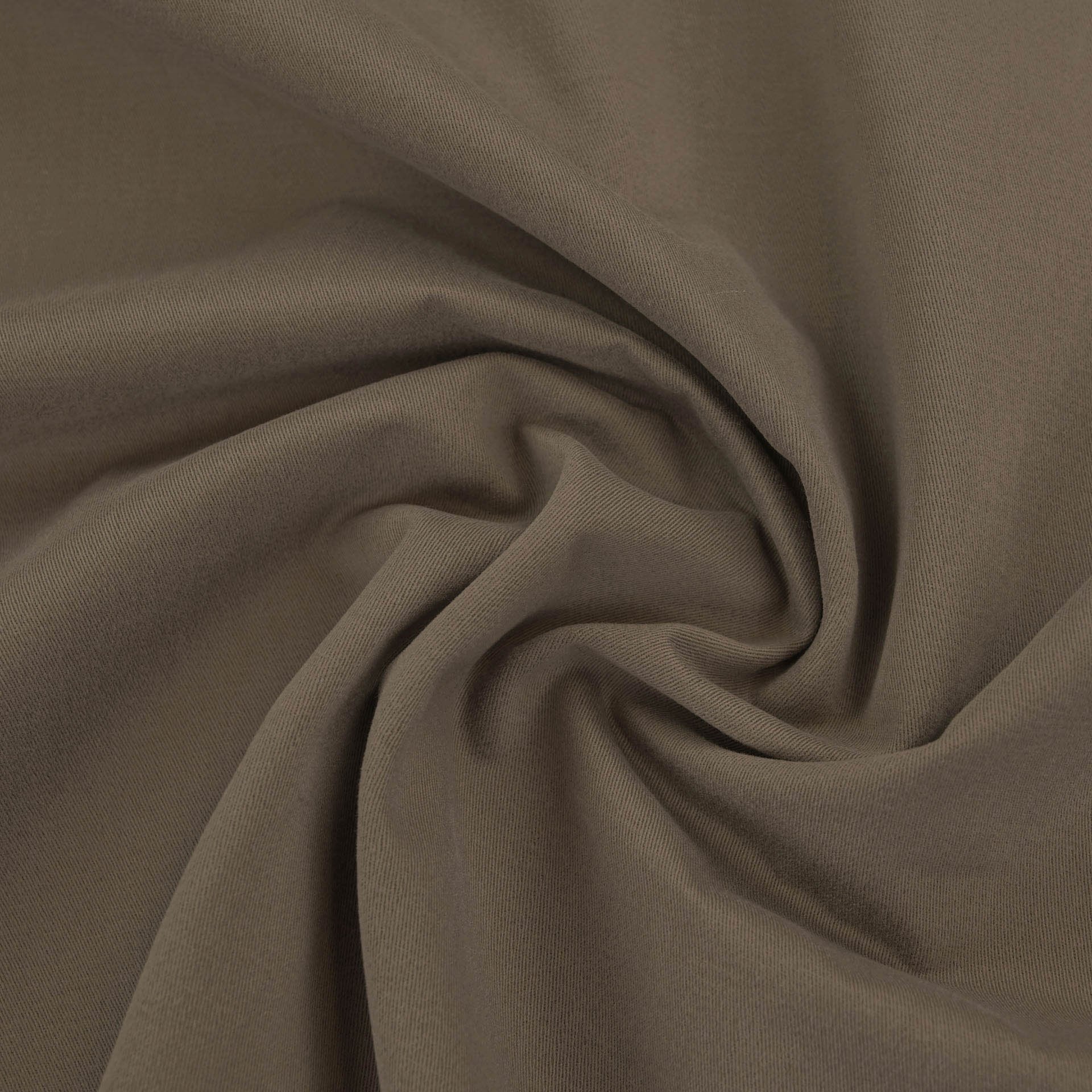 Walnut Brown Twill Fabric 97724