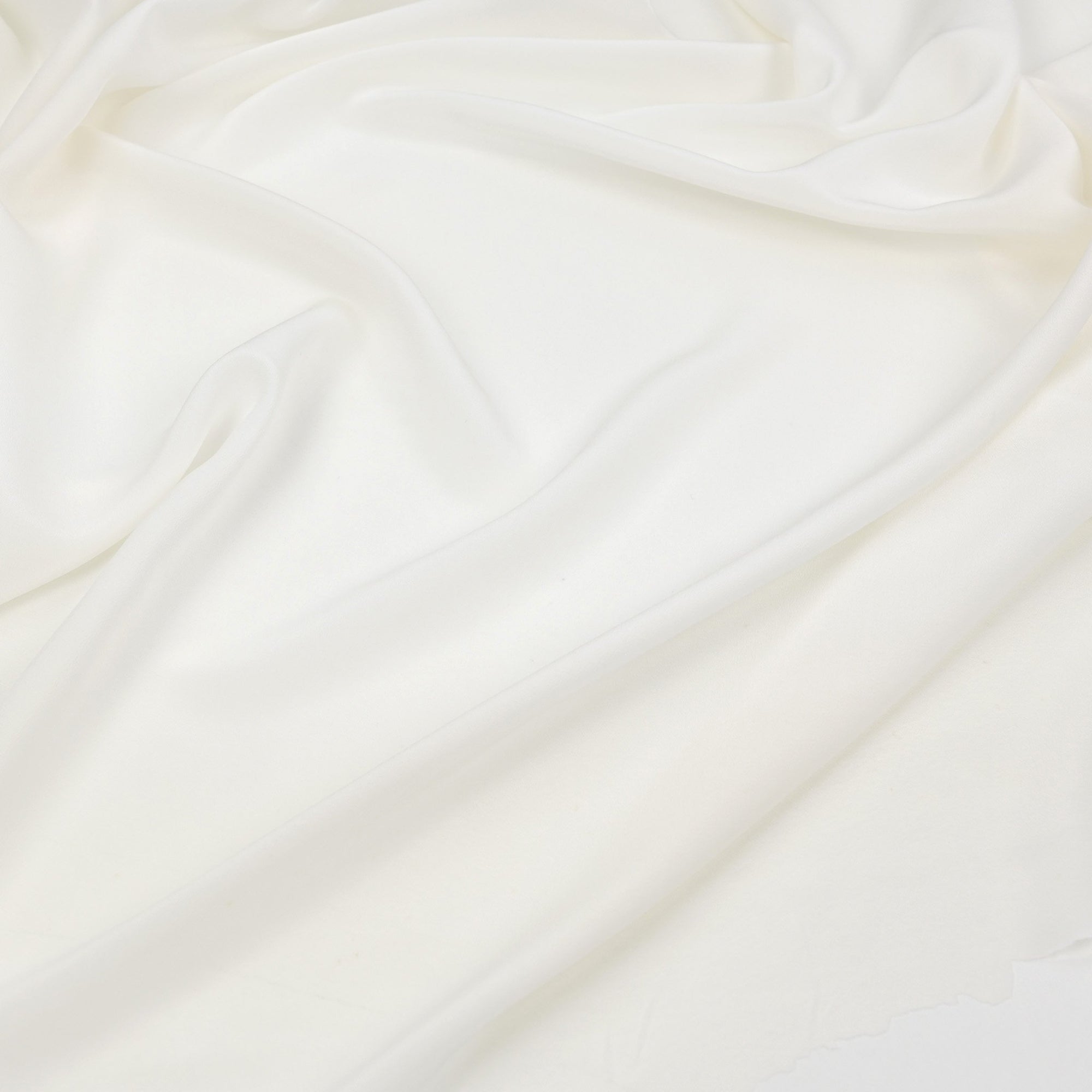 White Chiffon Silk Fabric 98865