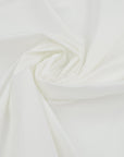 White Cotton Stretch Poplin 98304