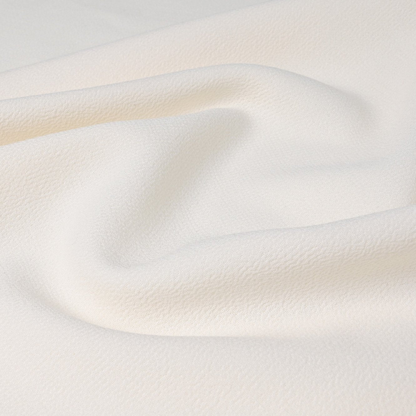 White Crepe Fabric 2743
