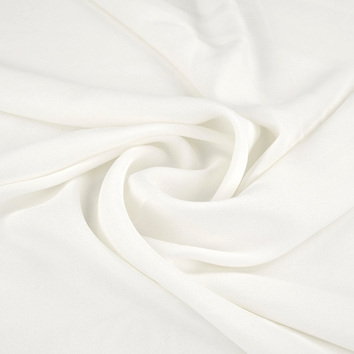 White Crepe Fabric 570