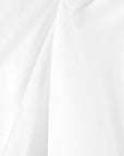 White Herringbone Stretch Fabric 97550