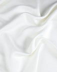 White Linen Blend Fabric