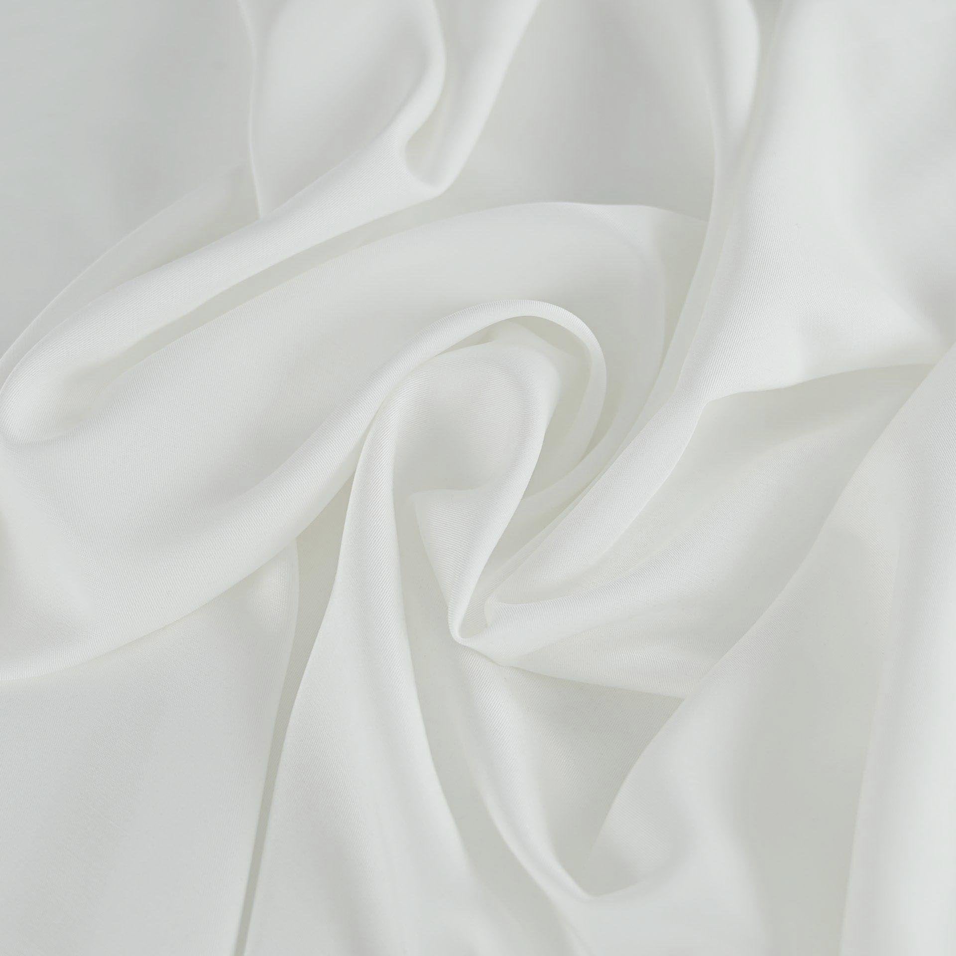 White Lyocell Fabric 98115