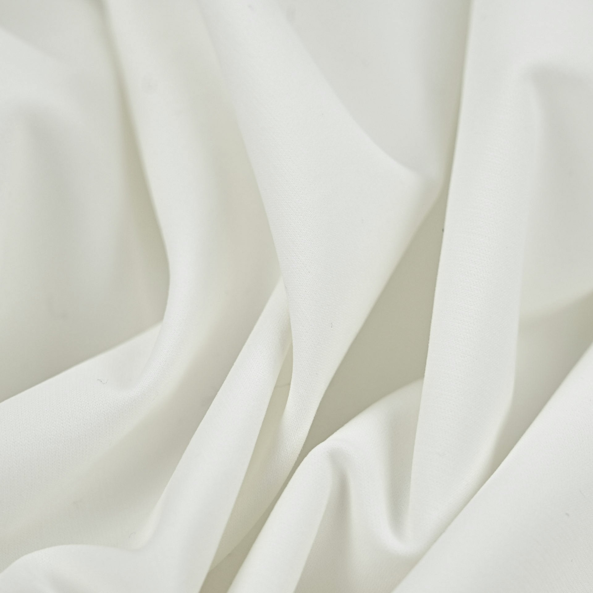 White Mid-Weight Cotton Fabric 97620  Fabrics4Fashion