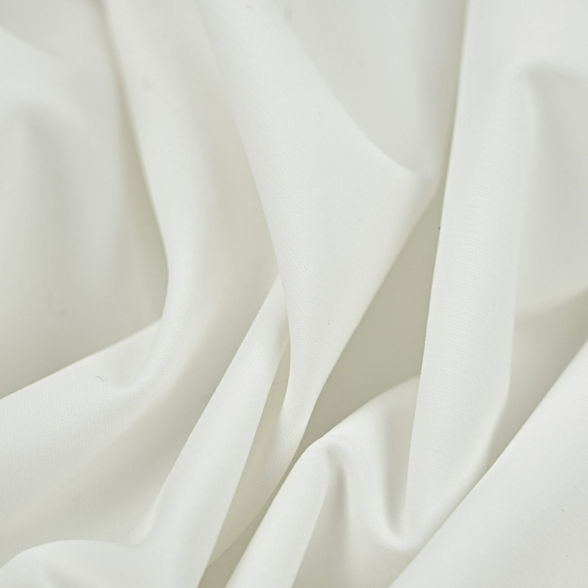 White Mid-Weight Cotton Fabric 97620