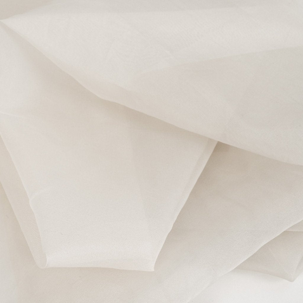 White Organza 99758 - Fabrics4Fashion