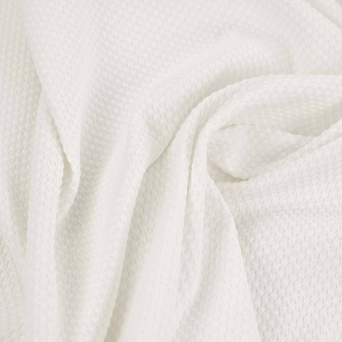 White Pique Fabric 96445