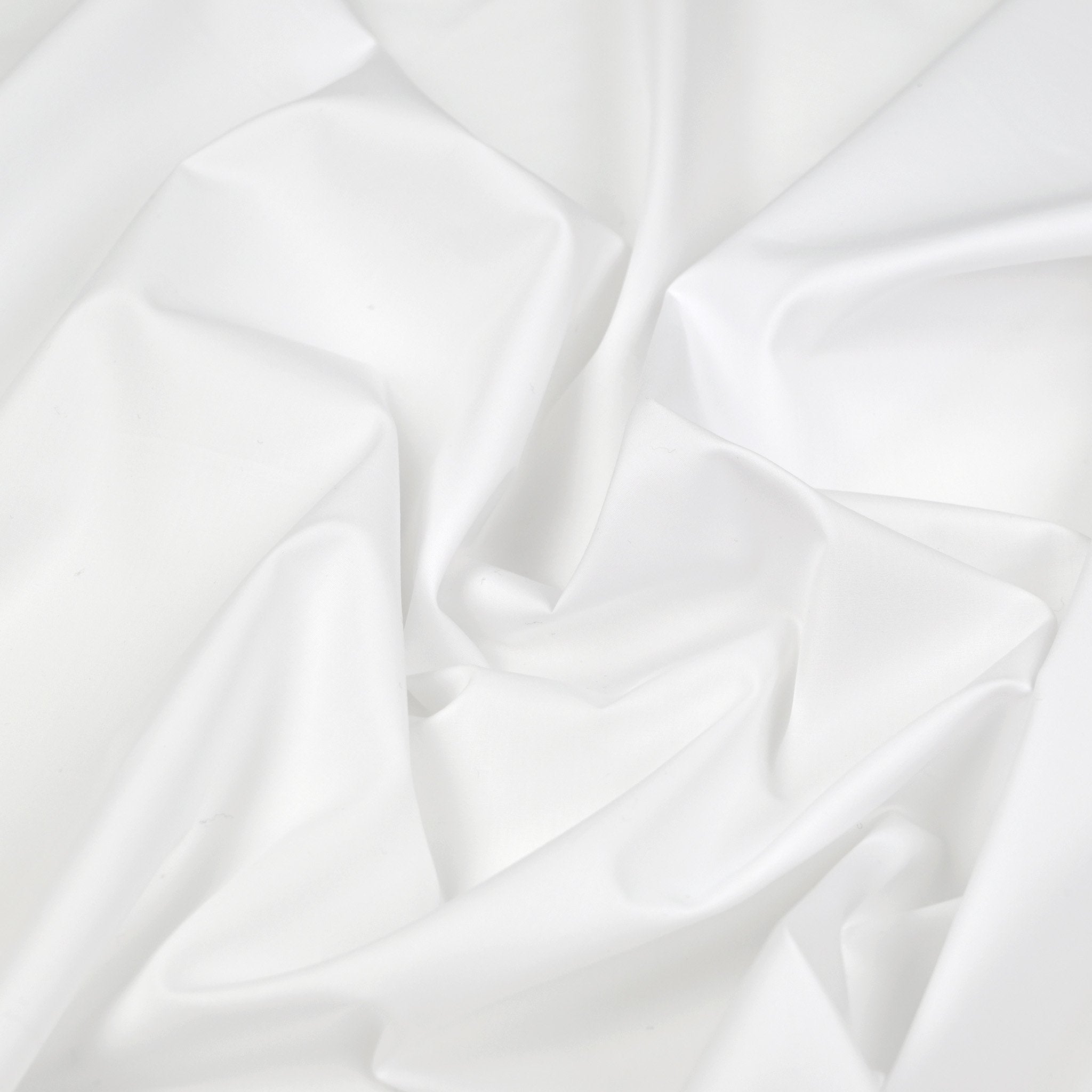 White Poplin Fabric 1009
