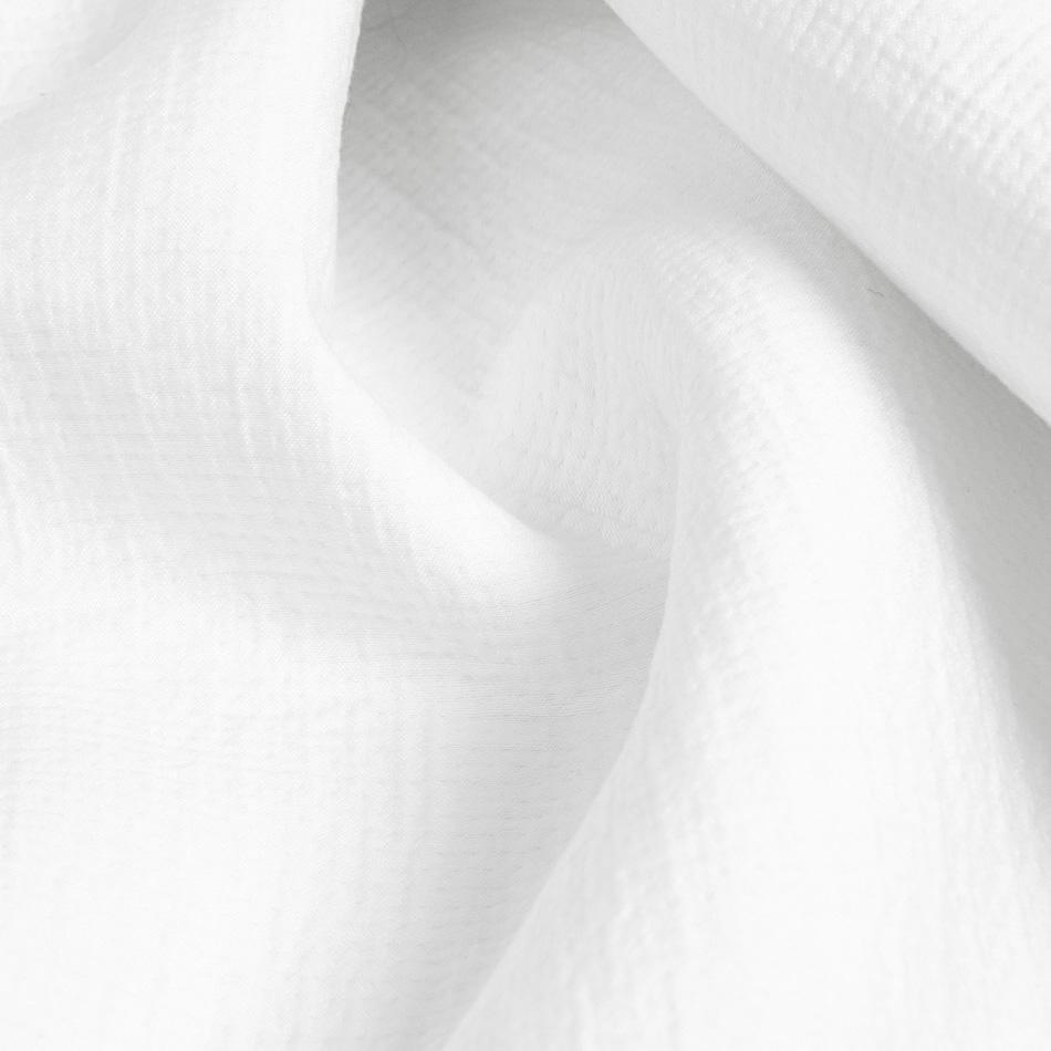 White Seersucker Double Fabric 1380