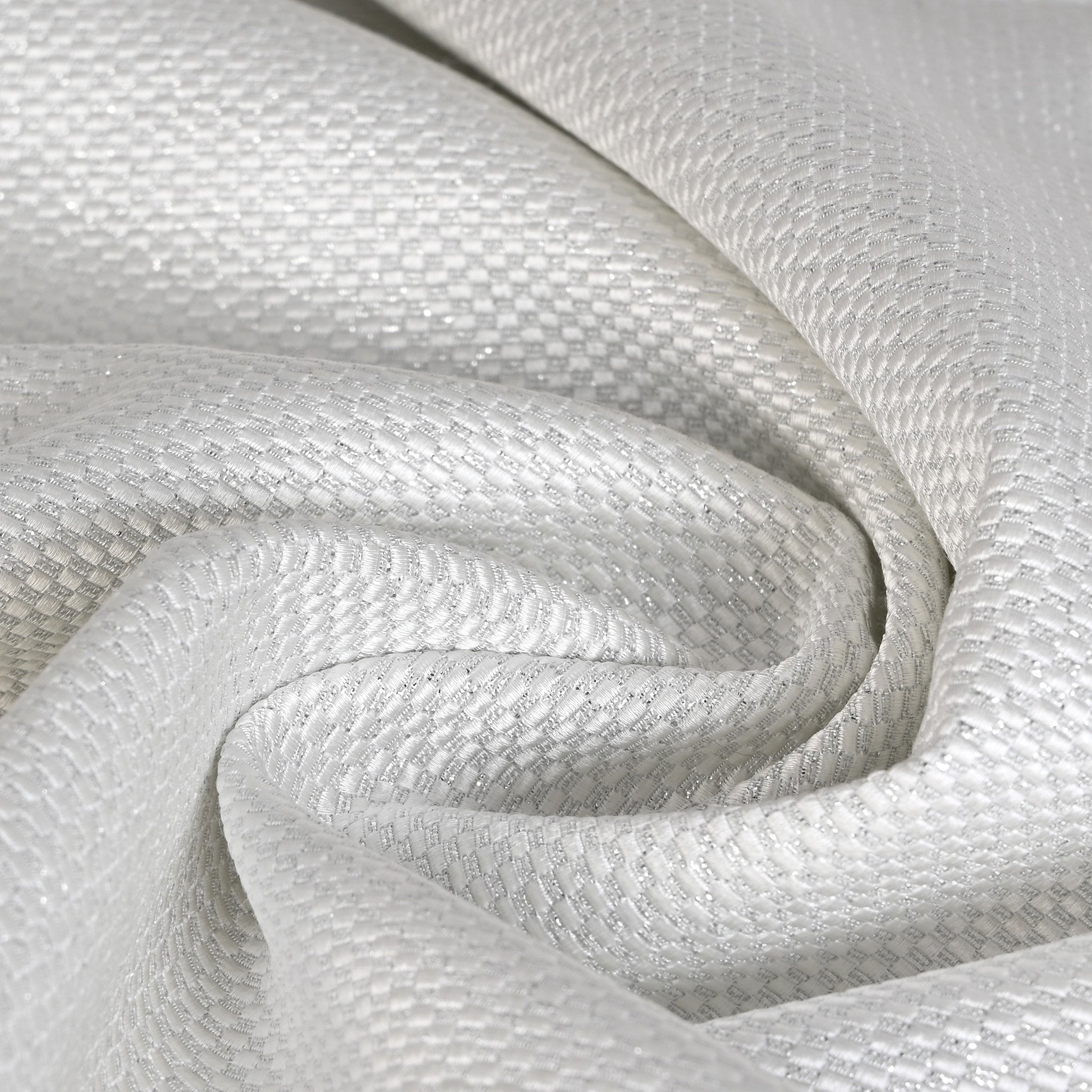 Jacquard Knit Jacquard Fabric Black off White Designer Hourglass Pattern  Fabric Pattern GEO 1 Yard Style 475 