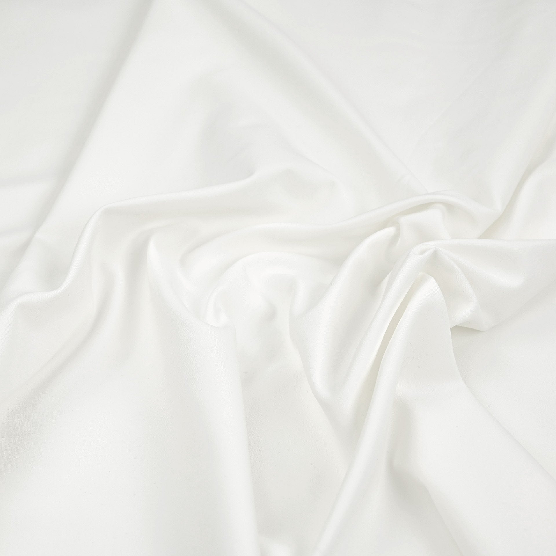 White Stretch Doubleweave Fabric 461