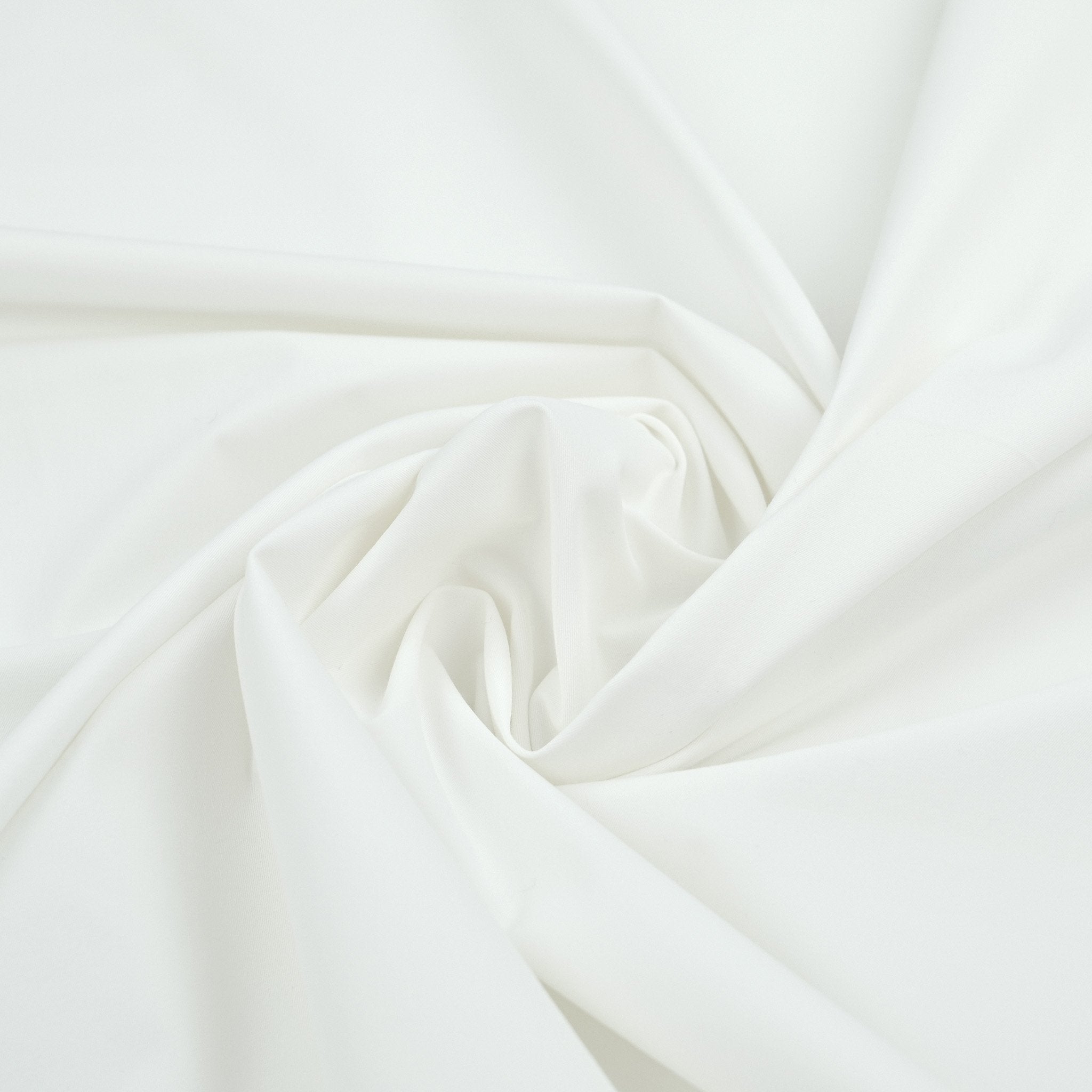 White Twill Stretch Fabric 98902