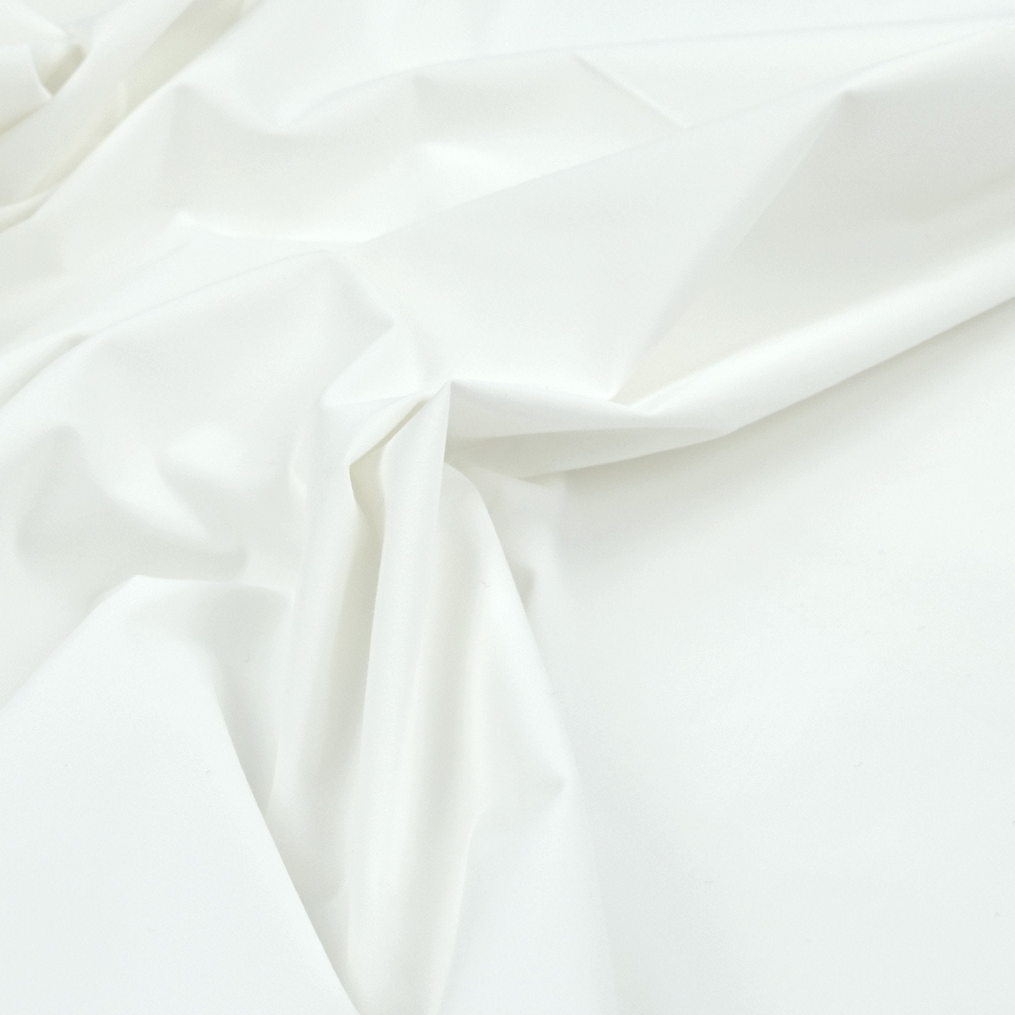 White Twill Stretch Fabric 98902