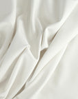 White Stretch Twill Fabric 98104