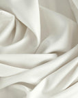 White Stretch Twill Fabric 98104