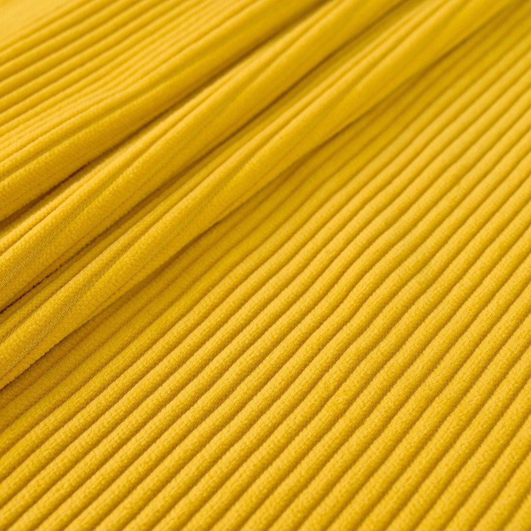 Yellow Corduroy Fabric 5063