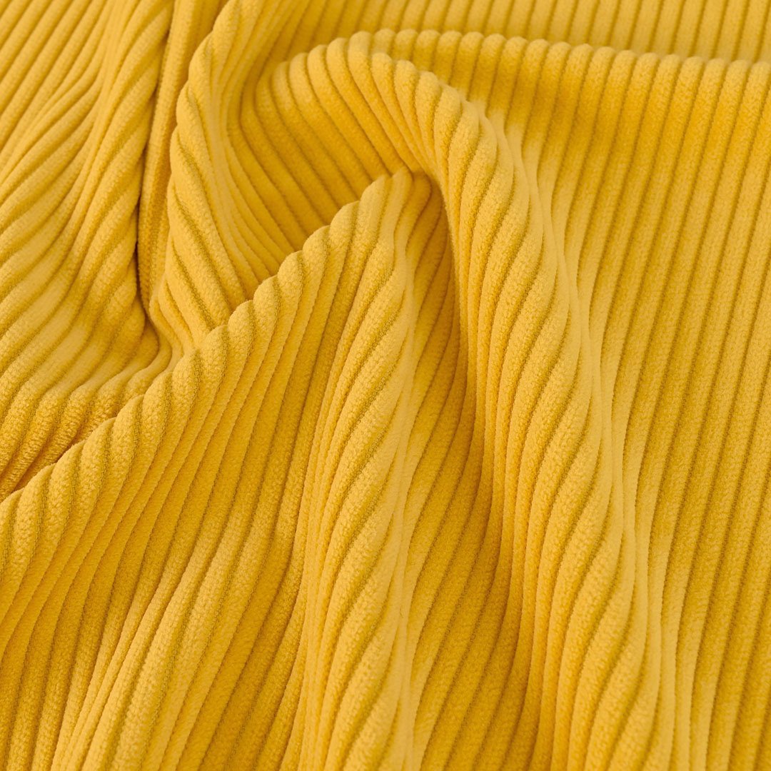 Yellow Corduroy Fabric 5063