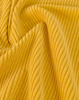 Yellow Corduroy Fabric 5063