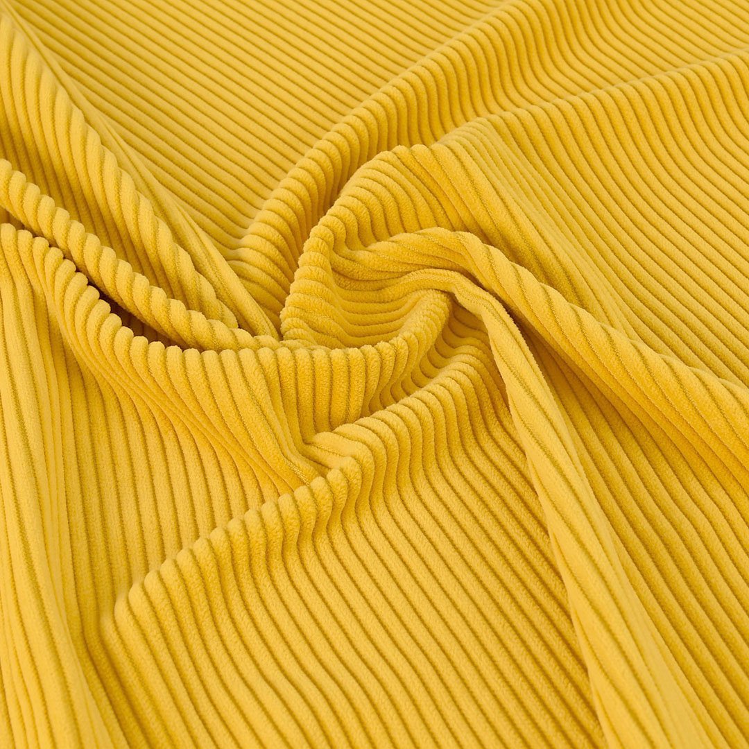 Yellow Corduroy Fabric 5063