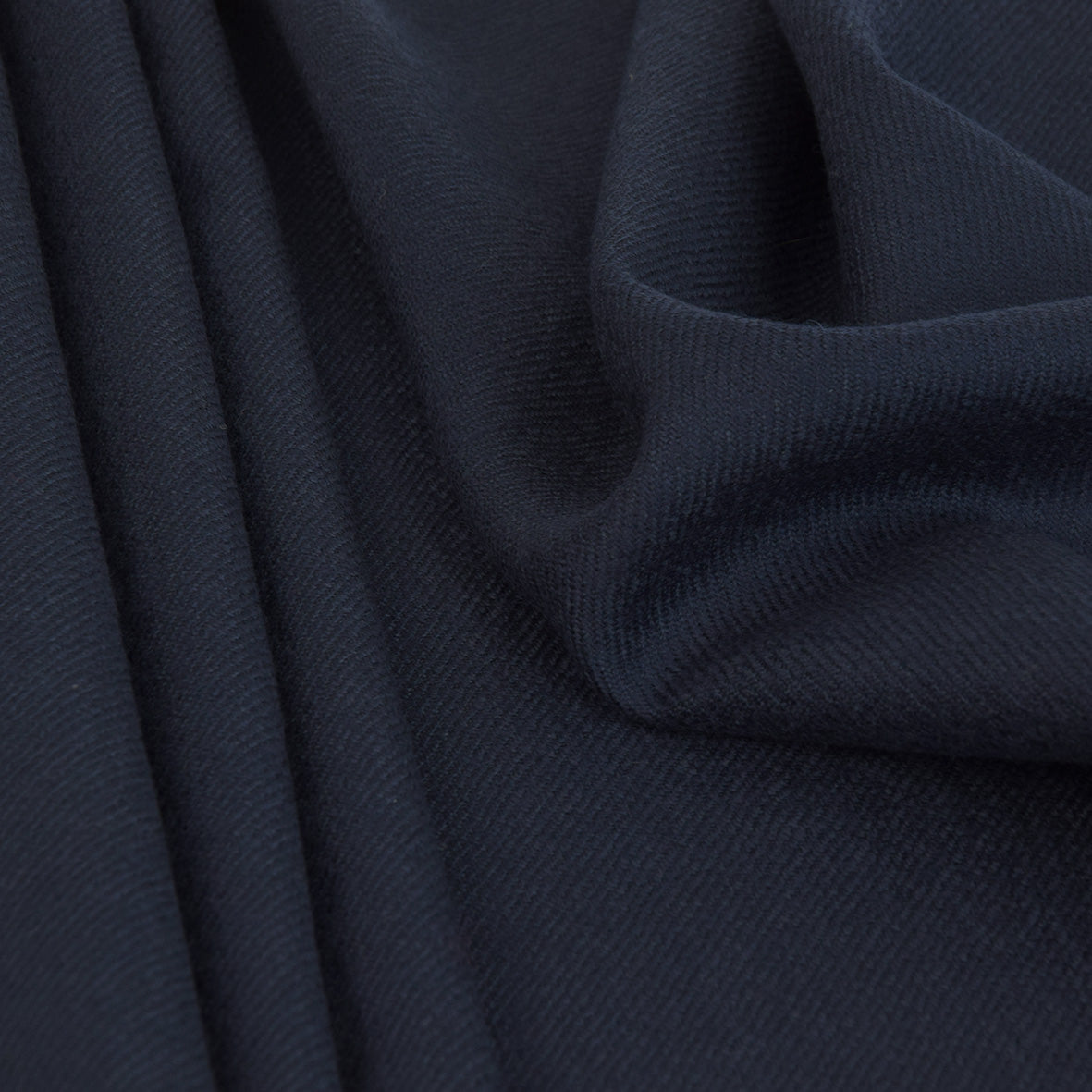 Navy Blue twill Wool 2570 - Fabrics4Fashion
