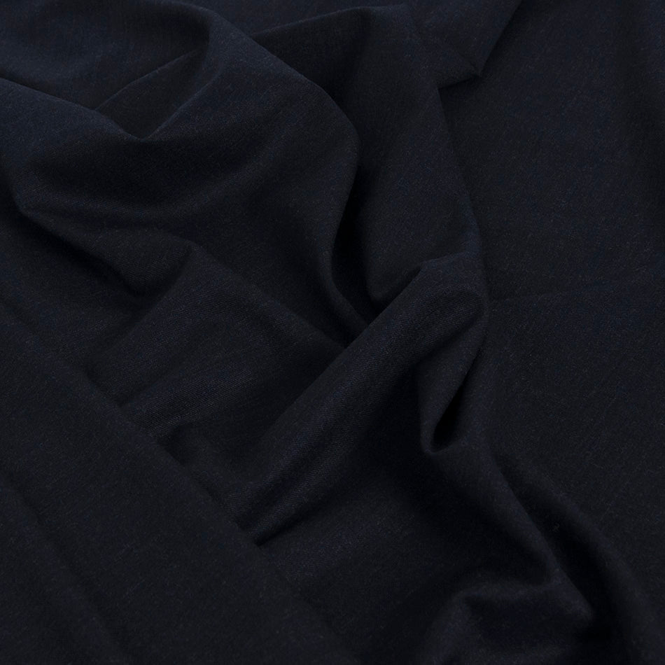 Navy Stretch Suiting Fabric 1851 - Fabrics4Fashion