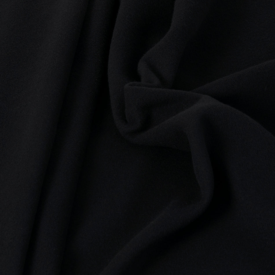 Black Coating Wool Fabric 252 - Fabrics4Fashion