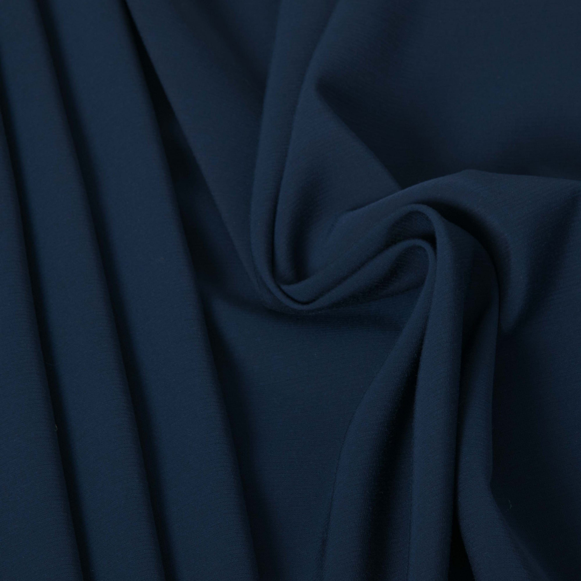 Navy Stretch Viscose 2690 - Fabrics4Fashion